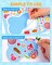 32‑Sheet Make‑a‑Pool Sticker Craft Kit for Kids | Mix & Match Summer Party Activities & DIY Scene Favors